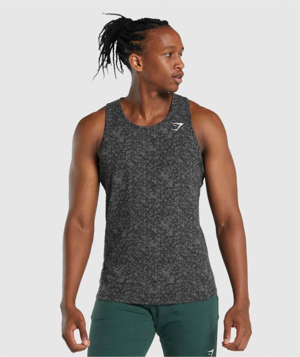 Panske Tielko Gymshark Critical 2.0 Siva | JU4712398